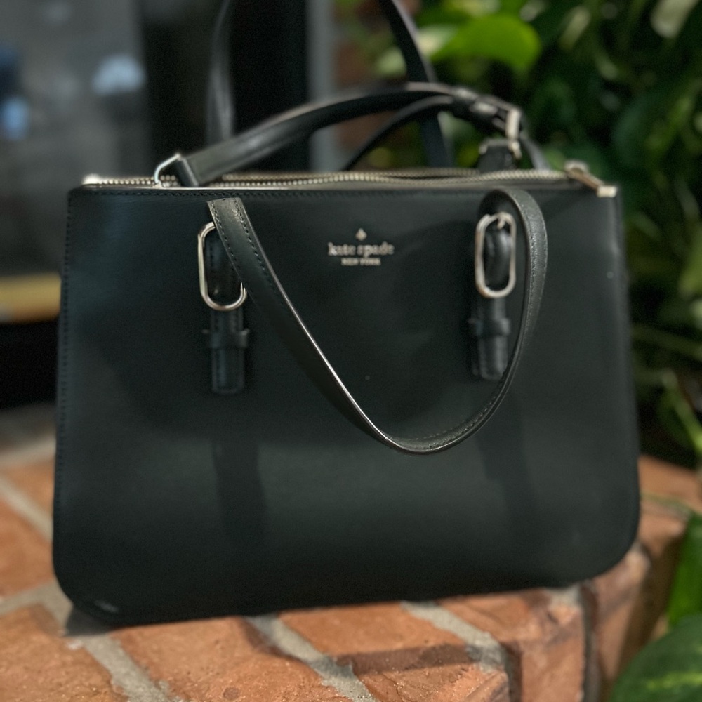 Kate Spade Dark Green Satchel Bag